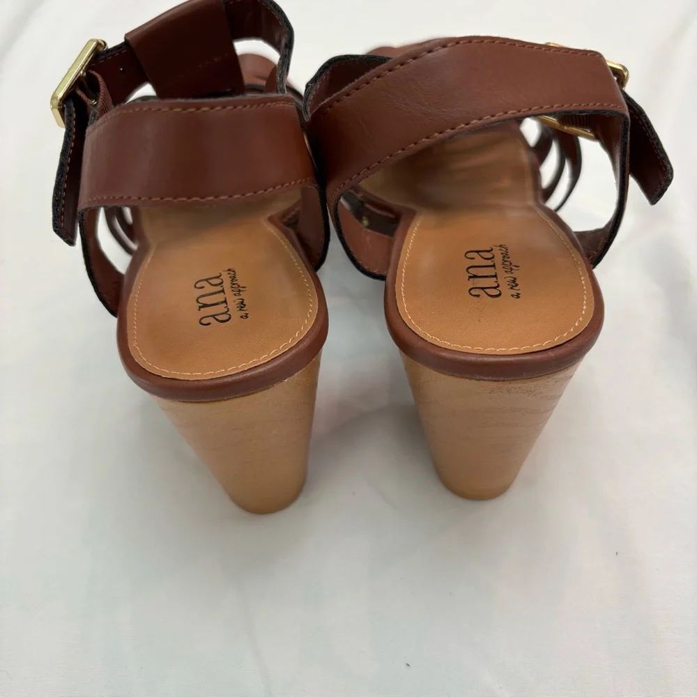 New a.n.a Brown Ana Jordan Fisherman Sandals - Picture 4 of 11
